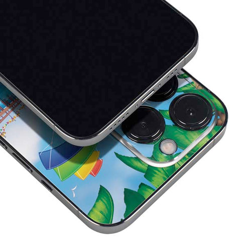 Looney Tunes Beach iPhone 14 Pro Skin